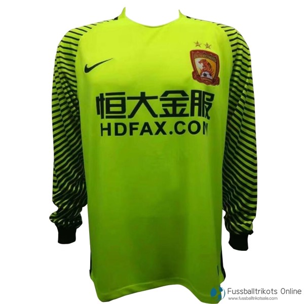 Evergrande Trikot ML Torwart 2017-18 Fussballtrikots Günstig